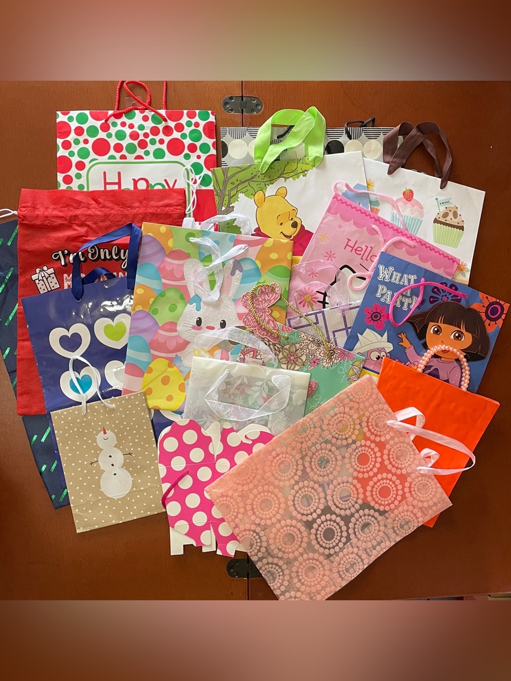 Gift Bags Assorted Sizes, Occasions Lot Of 17